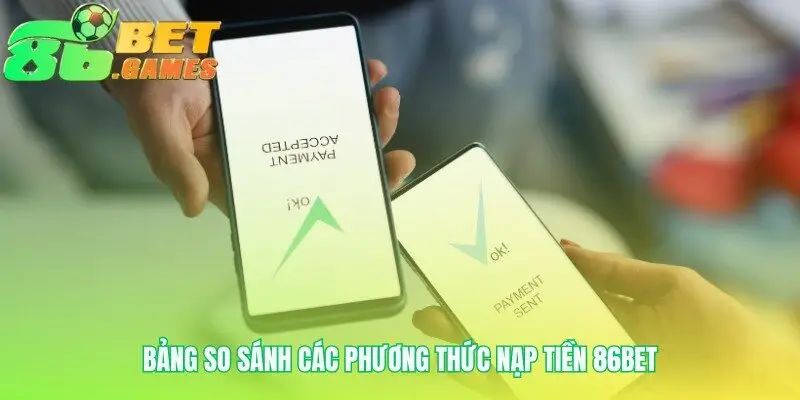 Tìm con đường nạp tiền 86bet hoàn hảo cho bạn
